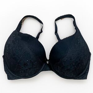 Victoria’s Secret 32DDD Bra Black Body by Victoria Perfect Shape Underwire